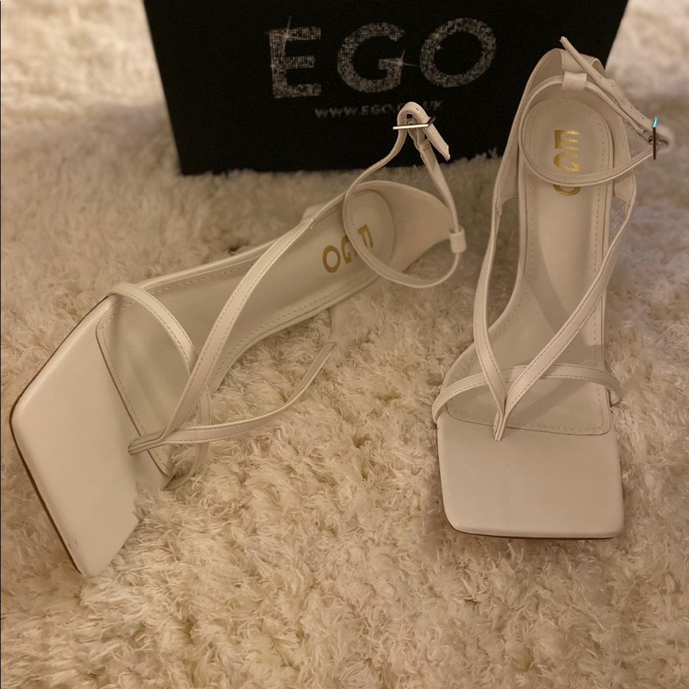 Ego shoes..bottega Venetta inspired heels